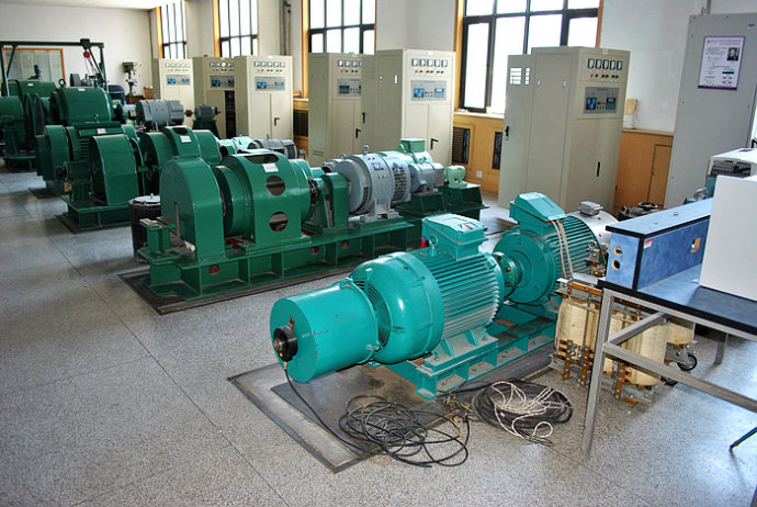 华龙某热电厂使用我厂的YKK高压电机提供动力